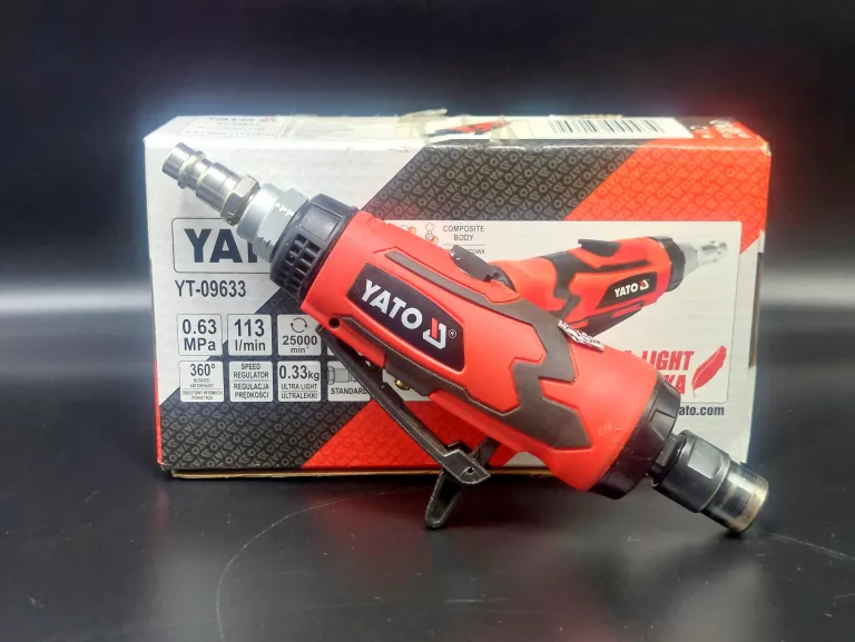 SZLIFIERKA PNEUMATYCZNA PROSTA YATO YT-09633 25000 OBR. 6MM
