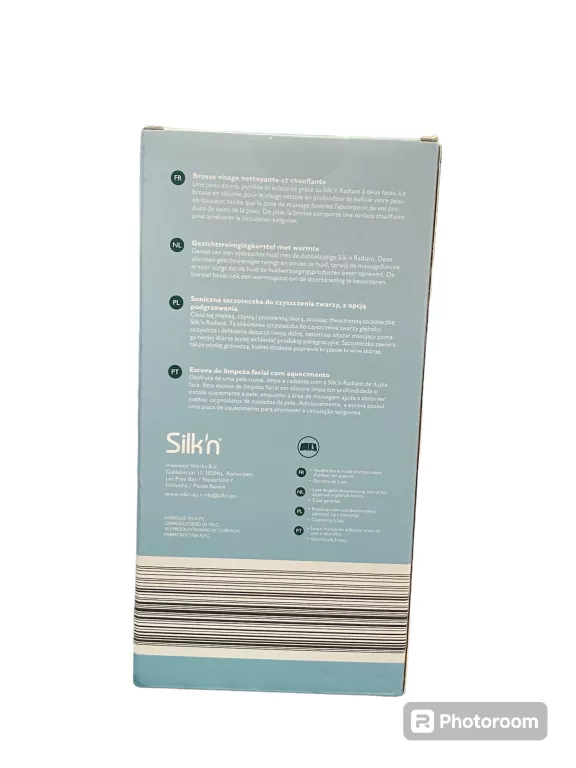 SILK'N RADIANT SONICZNA SZCZOTECZKA DO OCZYSZCZANIA TWARZY