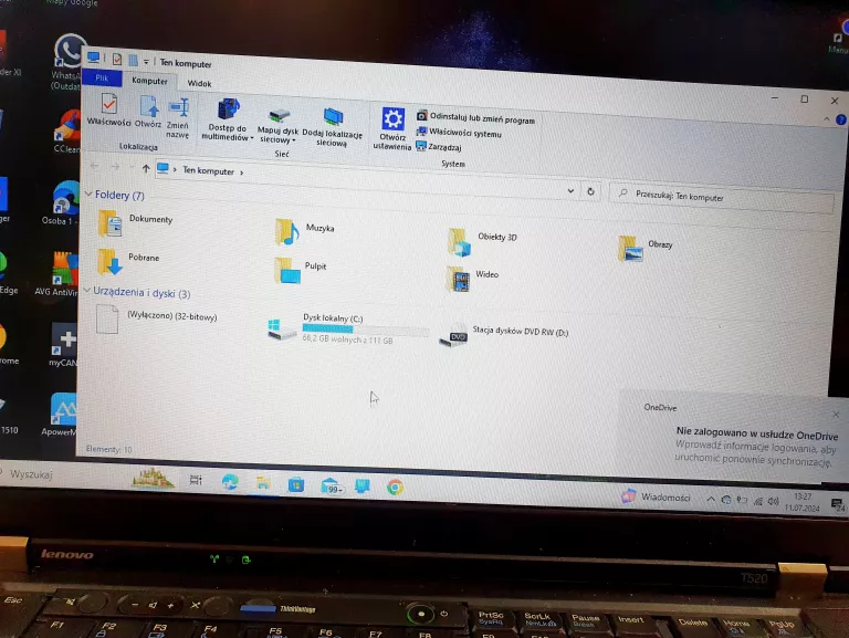 LENOVO THINKPAD T520 8GB/128GB I5