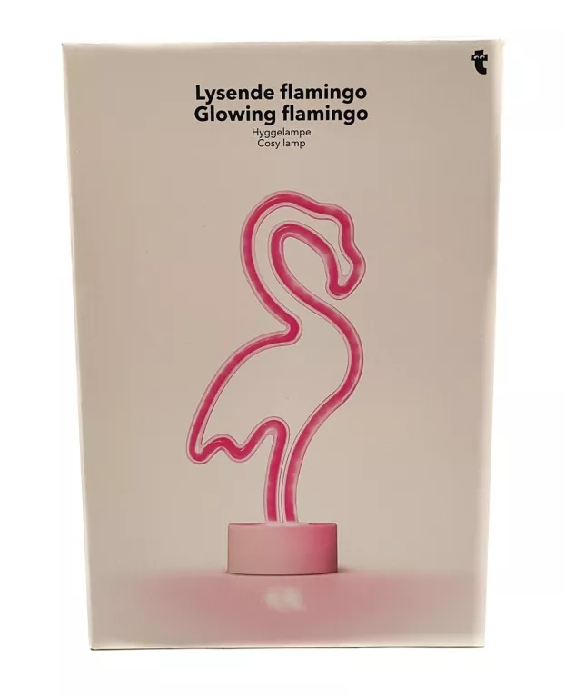 LAMPKA NEON LED FLAMING NA BATERIE + USB