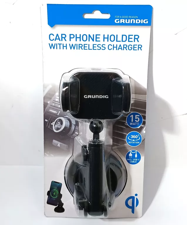GRUNDIG UCHWYT NA TELEFON Z INDUKCJĄ