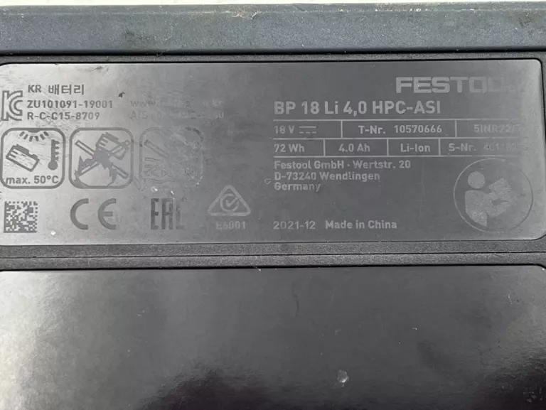 AKUMULATOROWA WIERTARKO-WKRĘTARKA FESTOOL T 18+3 18V