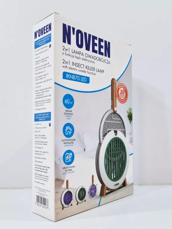 LAMPA OWADOBÓJCZA 2W1 NOVEEN IKN870 LED