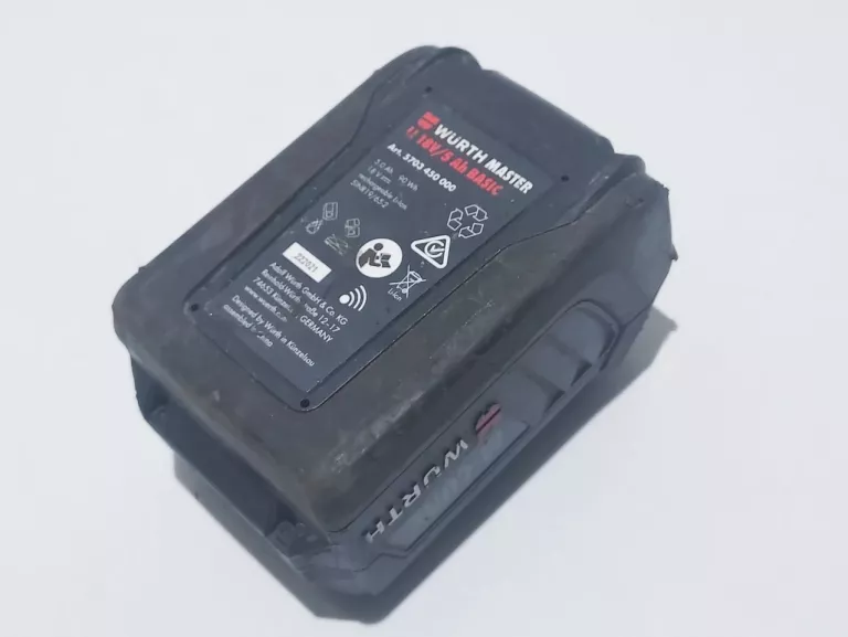AKUMULATOR WURTH 5703450000 LI 18V/5AH BASIC