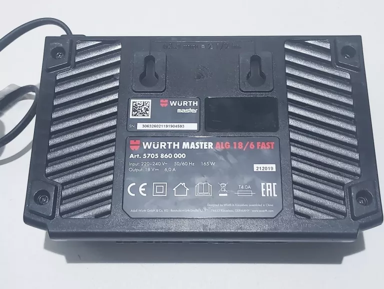 ŁADOWARKA WURTH MASTER ALG 18V 6A
