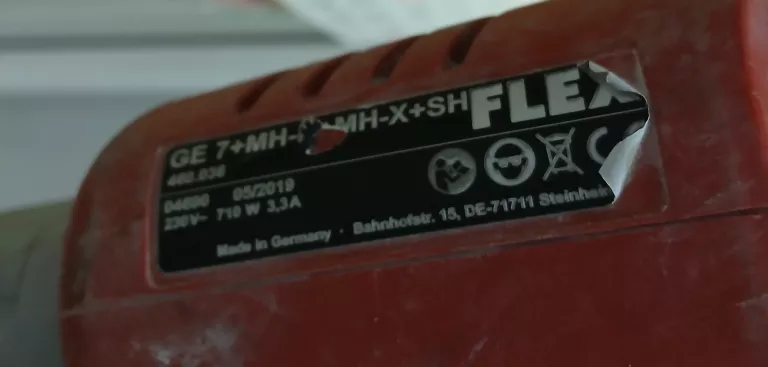 SZLIFIERKA DO GIPSU ŻYRAFA FLEX GE 7 + GŁOWICA FLEX MH-R D225