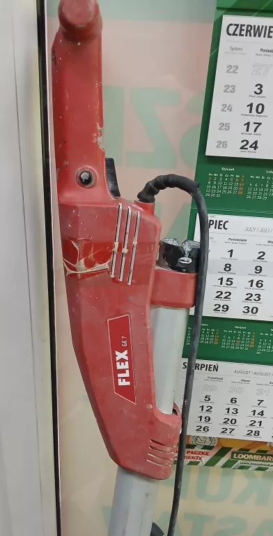 SZLIFIERKA DO GIPSU ŻYRAFA FLEX GE 7 + GŁOWICA FLEX MH-R D225