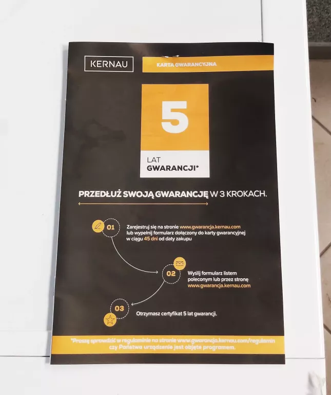 PRALKA KERNAU KFWM 6501 GWARANCJA 5 LAT - OKAZJA