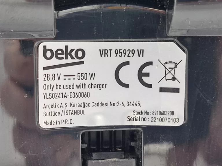 ODKURZACZ PIONOWY BEKO POWERCLEAN PROSMART VRT 95929 VI
