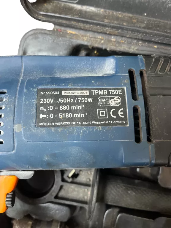 MŁOTOWIERTARKA TOP CRAFT TPMB 750E