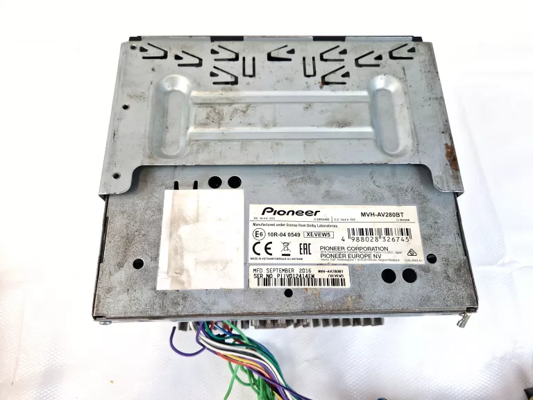 RADIO SAMOCHDOWE PIONEER MVH-AV280BT