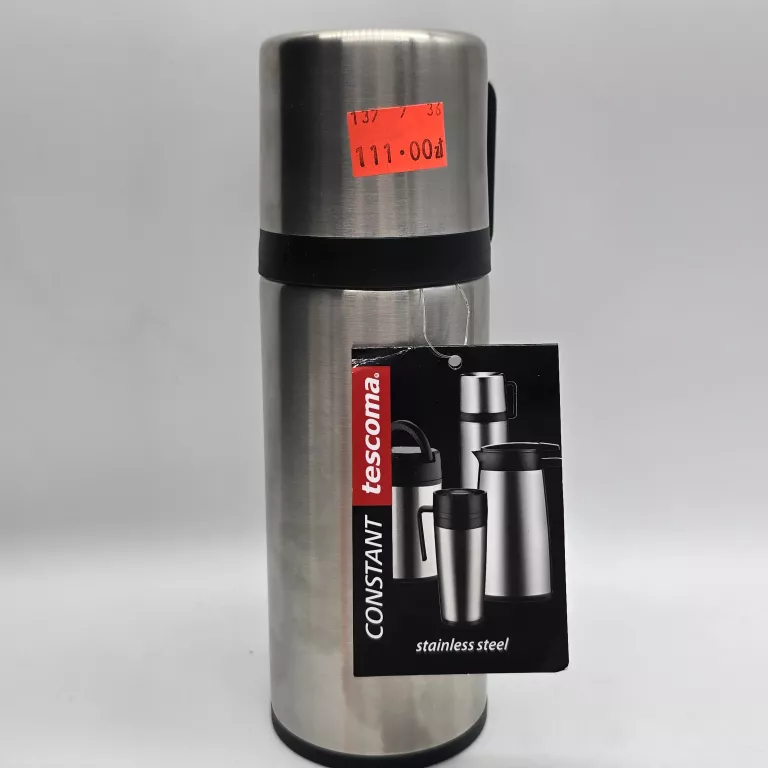 TERMOS STALOWY TURYSTYCZNY Z KUBKIEM TESCOMA 0,3 L CONSTANT