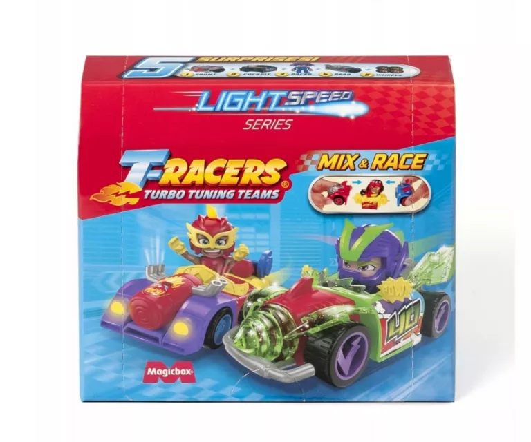 SAMOCHÓD T-RACERS 6 LIGHT SPEED VI TRACERS