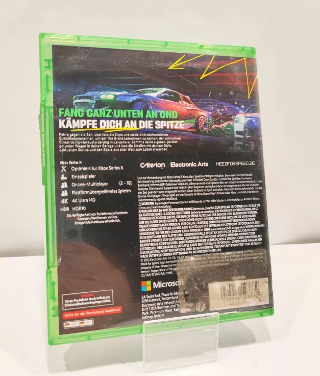 GRA NA XBOX SERIES X NFS UNBOUND