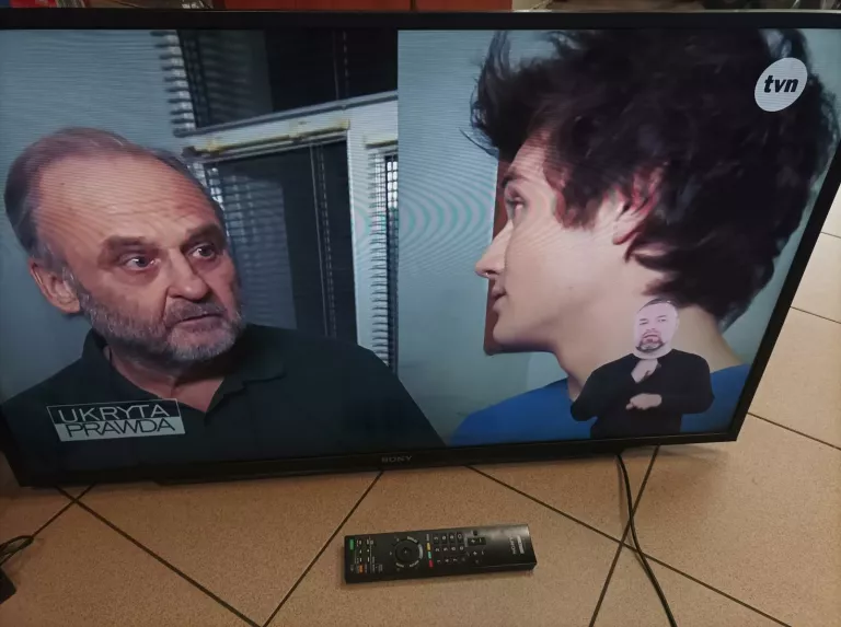 TELEWIZOR LED SONY KDL-40RD455 40 CALI FULL HD - PILOT# OSB. OSOBISTY