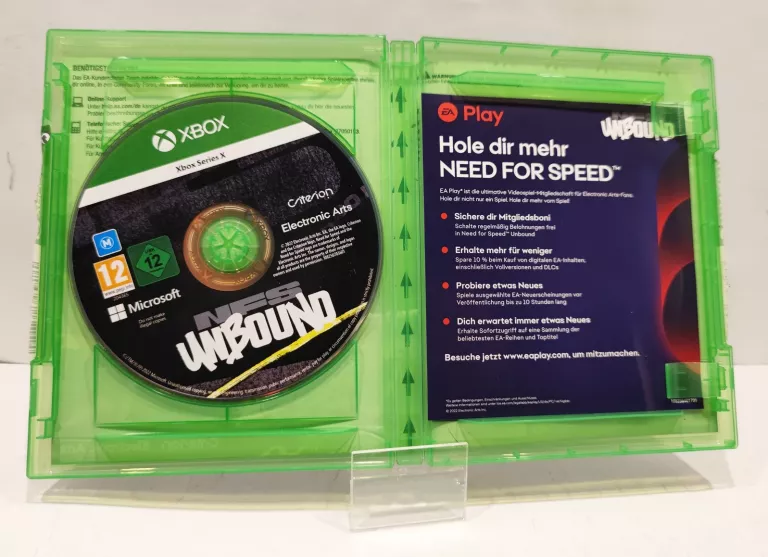 GRA NA XBOX SERIES X NFS UNBOUND