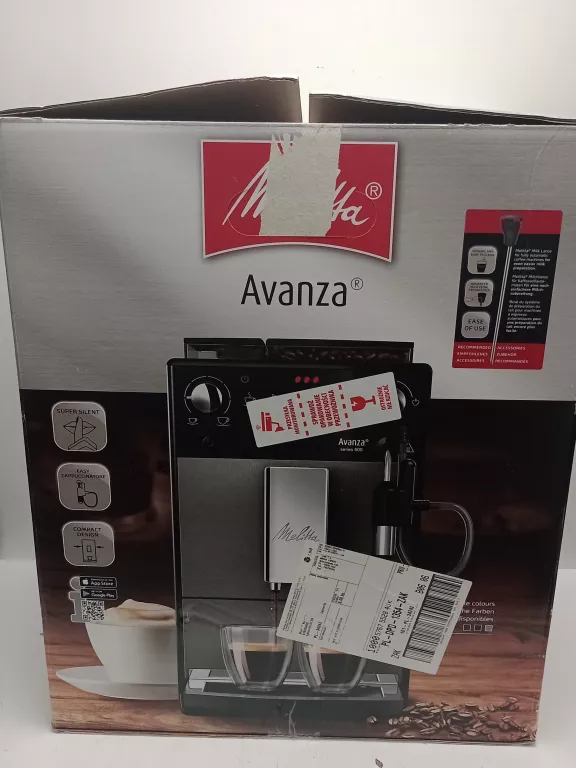 AUTOMATYCZNY EKSPRES CIŚNIENIOWY MELITTA AVANZA PLUS F27/0-103 1400 W S.60