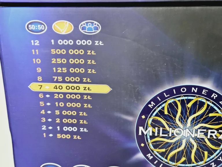 GRA PLANSZOWA MILIONERZY Z TELEWIZJI
