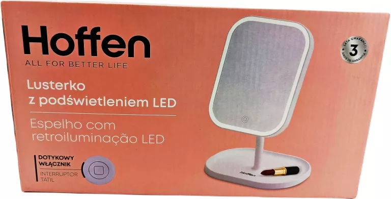 HOFFEN LUSTERKO Z PODŚWIETLENIEM LED BIAŁE