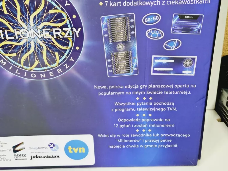 GRA PLANSZOWA MILIONERZY Z TELEWIZJI
