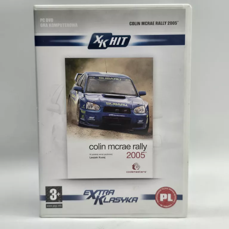 COLIN MCRAE RALLY 2005 PŁYTA / KOMPLET / PL / PC / RETRO