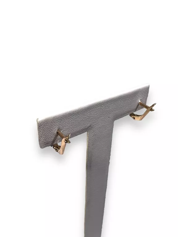 ZŁOTE KOLCZYKI KWIATEK 1,74G/585/1CM