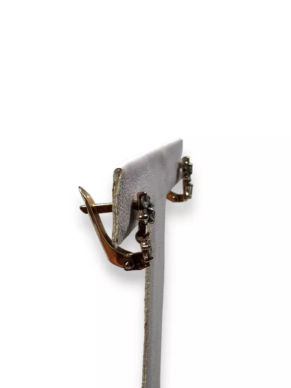 ZŁOTE KOLCZYKI KWIATEK 1,74G/585/1CM