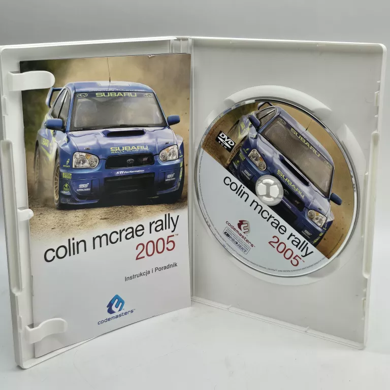 COLIN MCRAE RALLY 2005 PŁYTA / KOMPLET / PL / PC / RETRO