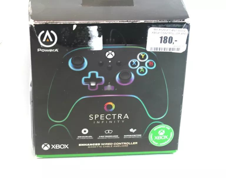 MICROSOFT 4N7-00002 XBOX CONTROLLER AND WIRELESS