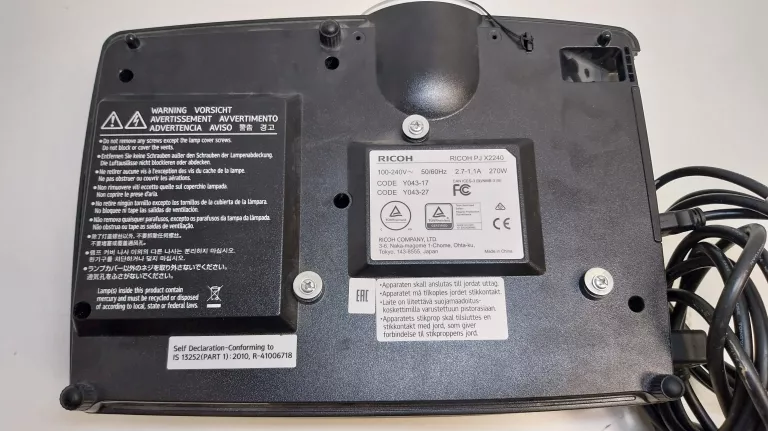 RICOH PJ X2240 PROJEKTOR