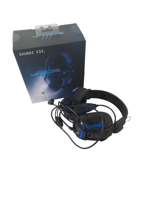 HAMA URAGE SOUNDZ ESSENTIAL GAMING CZARNE SŁUCHAWKI