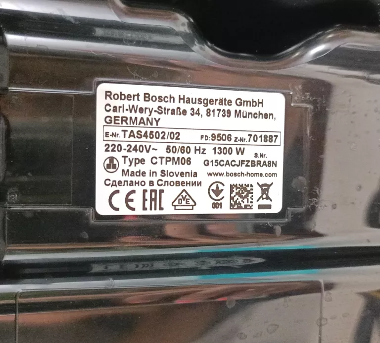 EKSPRES BOSCH TASSIMO TAS 4502/02