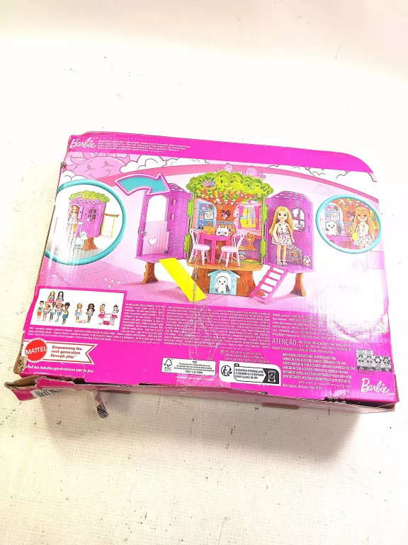 BARBIE CHELSEA DOMEK NA DRZEWIE HPL70 MATTEL