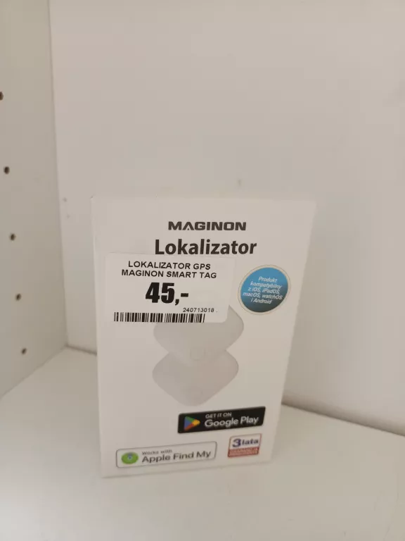 LOKALIZATOR GPS MAGINON SMART TAG PRO BIAŁY