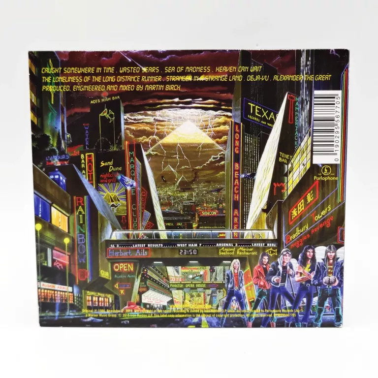IRON MAIDEN - SOMEWHERE IN TIME  [CD, DIGIPACK]