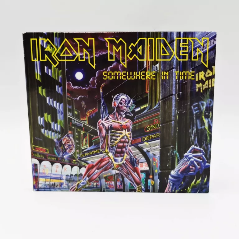 IRON MAIDEN - SOMEWHERE IN TIME  [CD, DIGIPACK]
