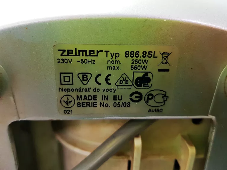 MASZYNKA DO MIELENIA MIĘSA ZELMER DIANA SYMBIO 550W