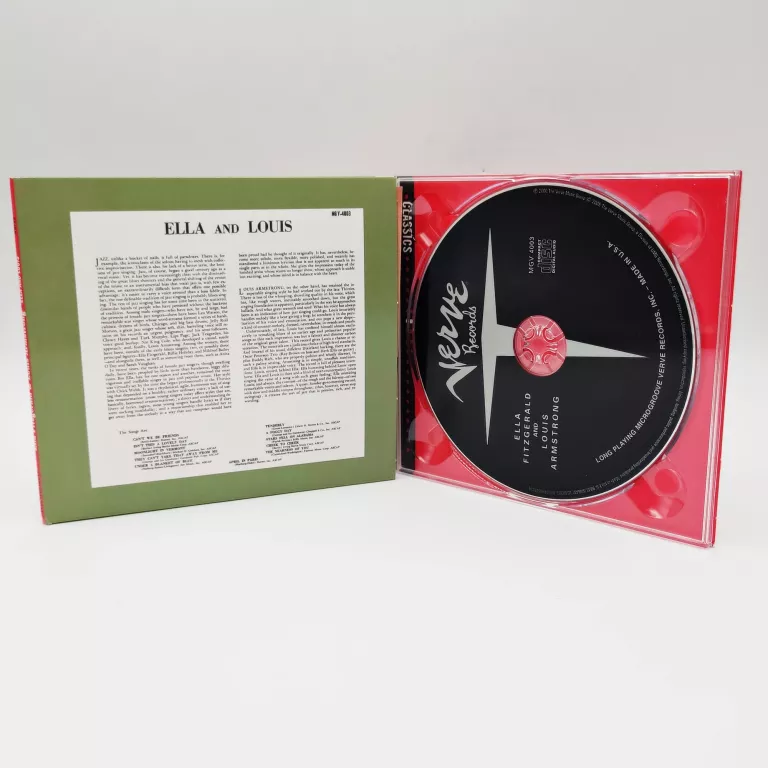 ELLA FITZGERALD & LOUIS ARMSTRONG - ELLA & LOUIS [ CD, DIGIPACK ]
