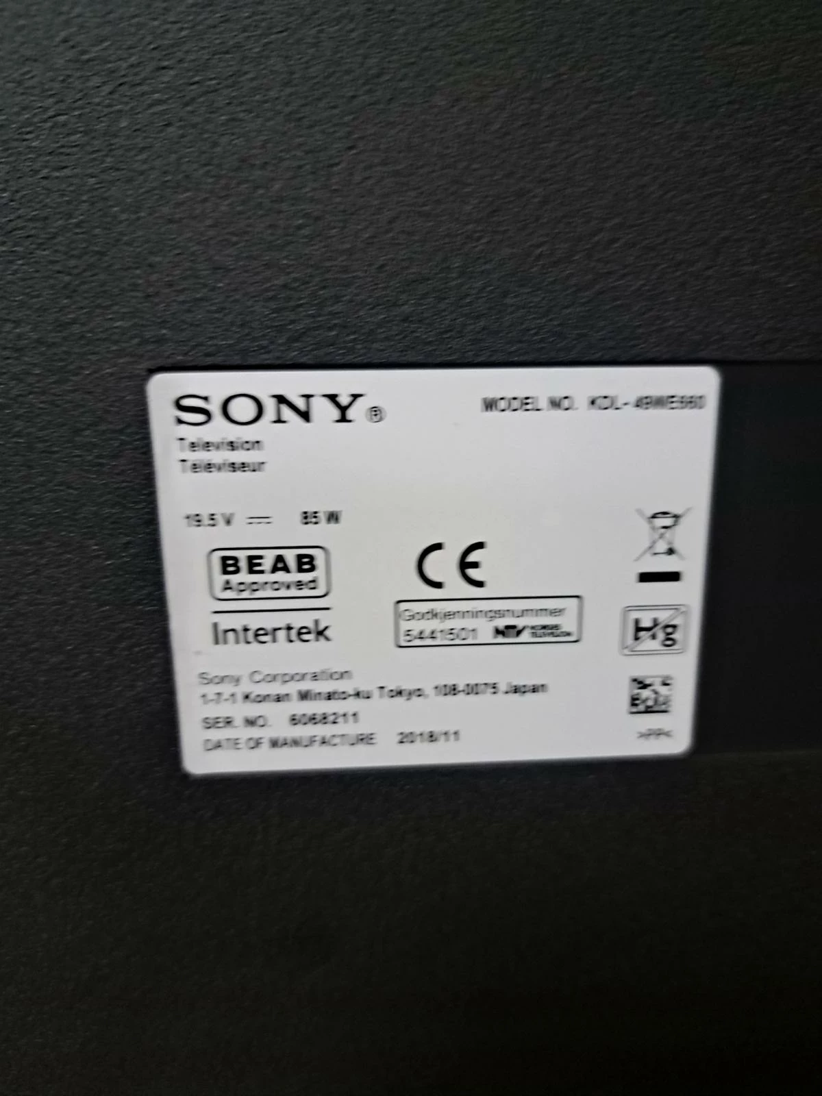 telewizor-sony-bravia-kdl-49we660-pilot-brak-podstawy-smart-tv-inny-system-producenta