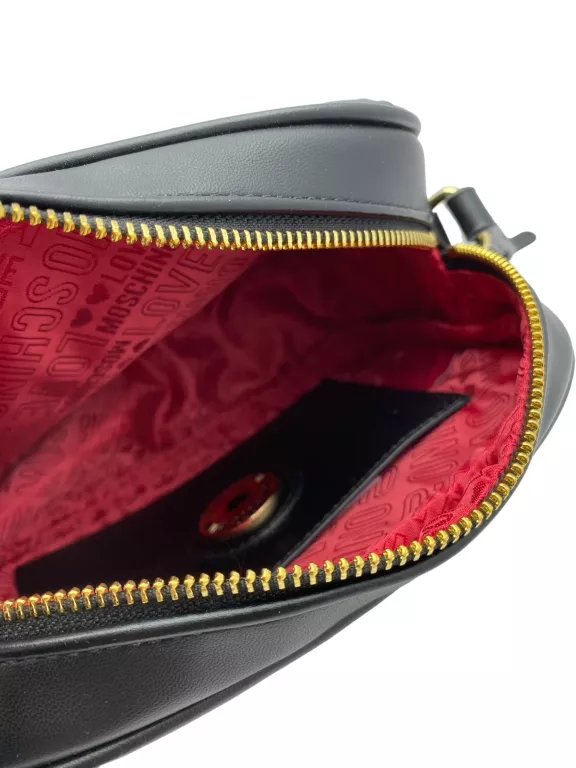 LOVE MOSCHINO TOREBKA NAPISY CZARNA