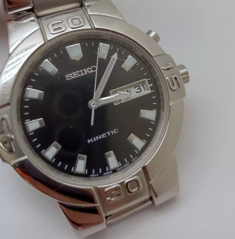 ZEGAREK SEIKO KINETIC 5M43-0E90 090151 OPIS!!!!
