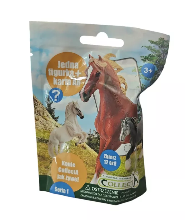 DANTE COLLECTA MINISASZETKA Z FIGURKĄ KONIA + KARTA AR SERIA 1