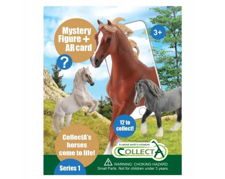 DANTE COLLECTA MINISASZETKA Z FIGURKĄ KONIA + KARTA AR SERIA 1