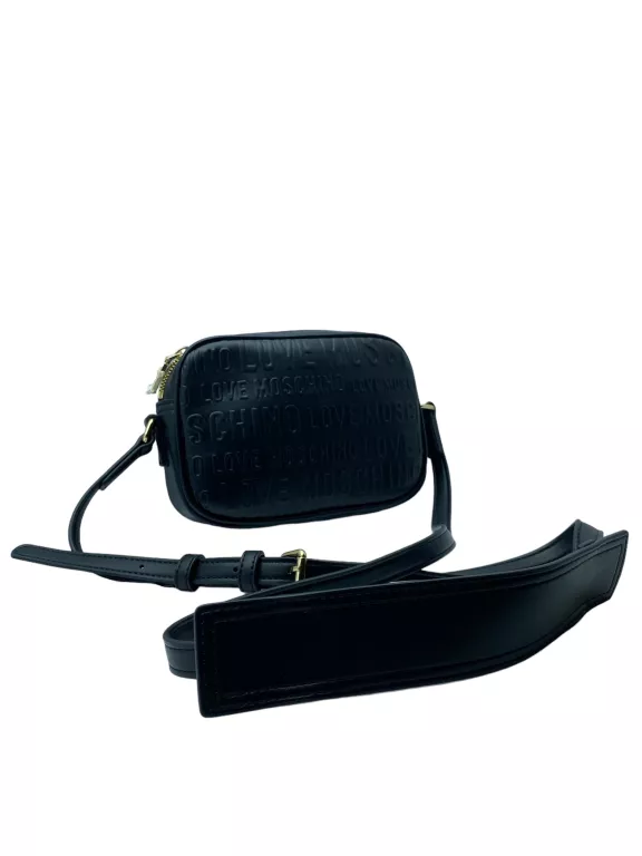 LOVE MOSCHINO TOREBKA NAPISY CZARNA