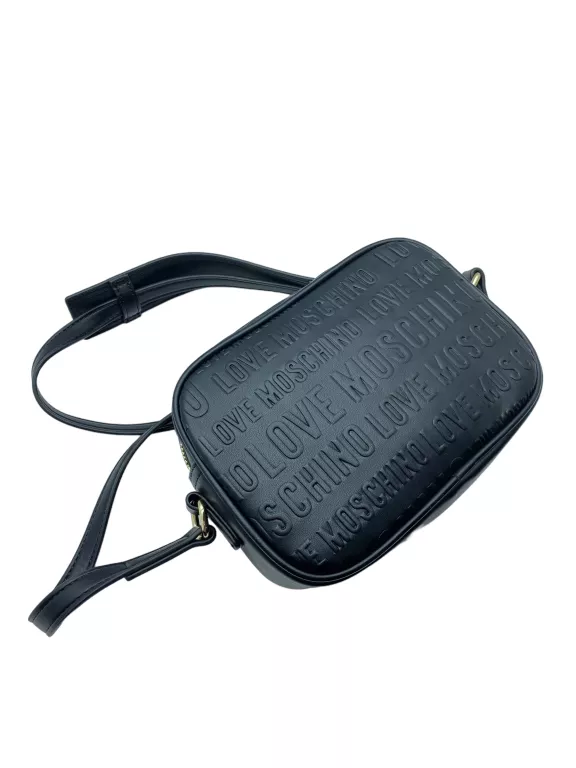 LOVE MOSCHINO TOREBKA NAPISY CZARNA