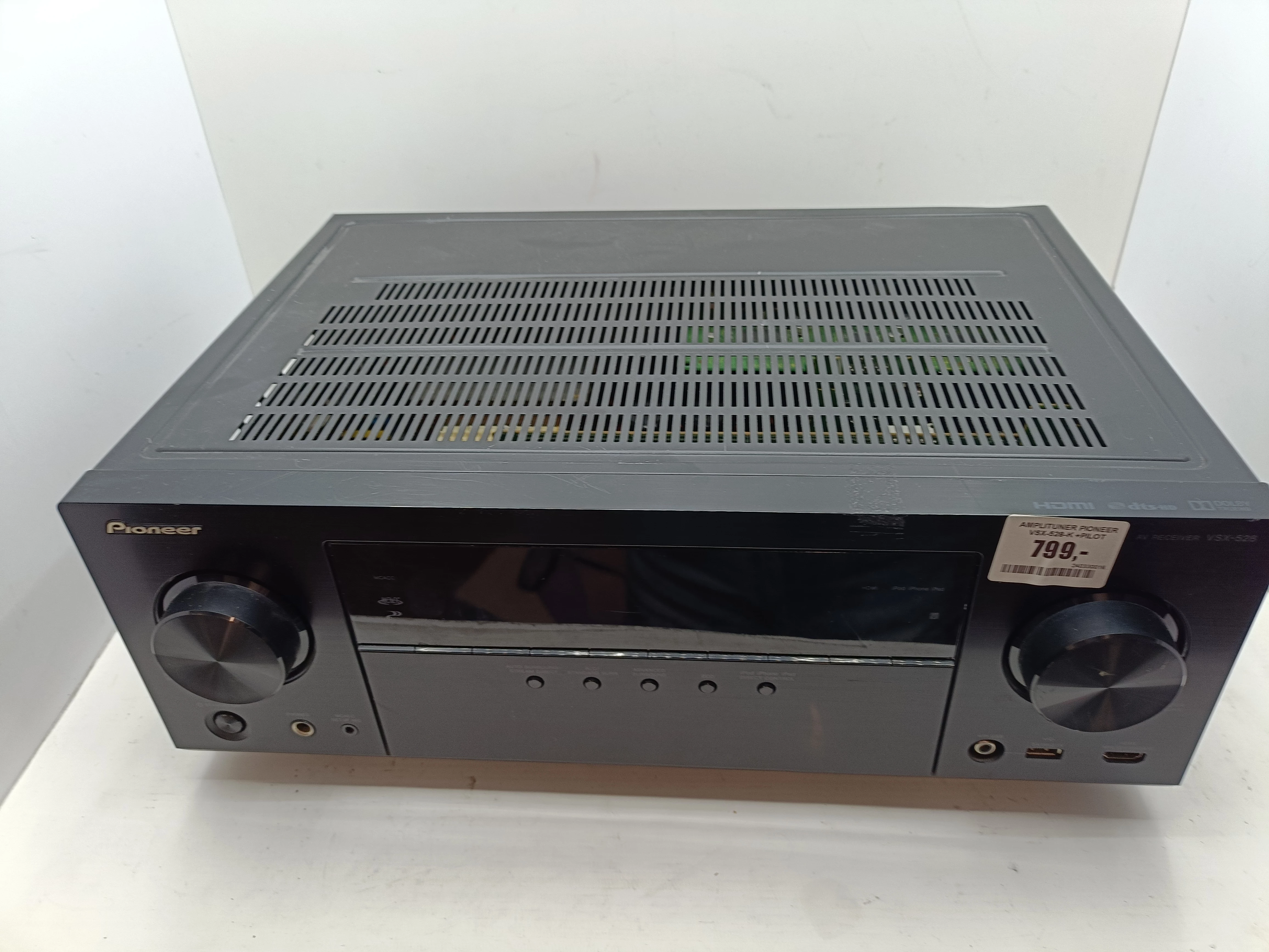 amplituner-pioneer-vsx-528-k-pilot-stan-uzywany
