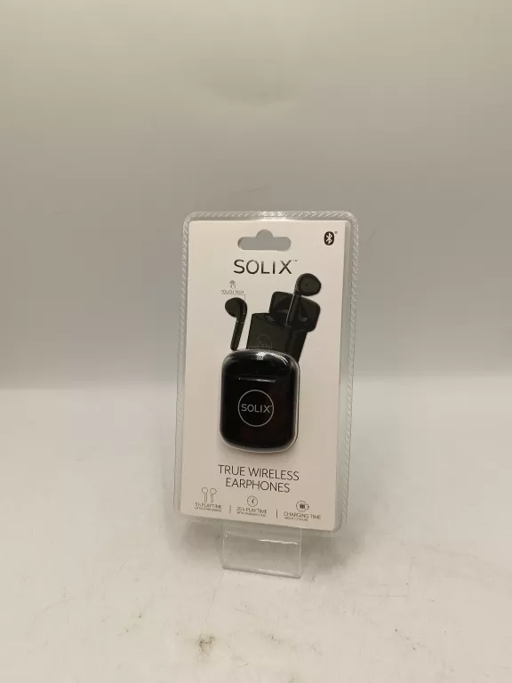 SŁUCHAWKI BLUETOOTH SOLIX TWS CZARNE
