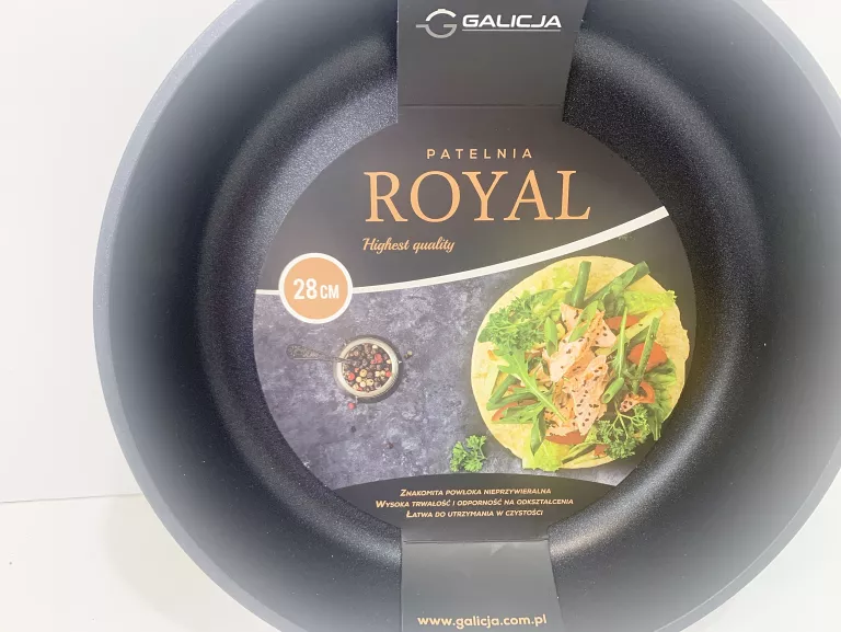 PATELNIA TRADYCYJNA GALICJA ROYAL 28 CM NON-STICK (NIEPRZYWIERAJĄCA)