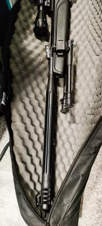 WIATRÓWKA SPRĘŻYNOWA GAMO HPA MI KALIBER 4,5 MM LUFA GWINTOWANA + FUTERAŁ