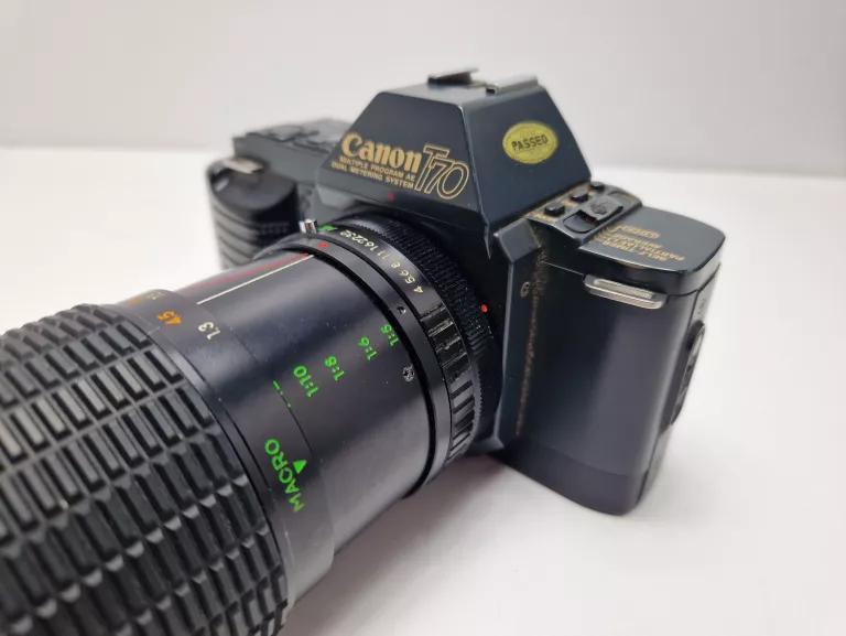 APARAT CANON T70 + MAGINON SERIE G 70-210MM + EXAKTA 35-70MM 1:35-4.5